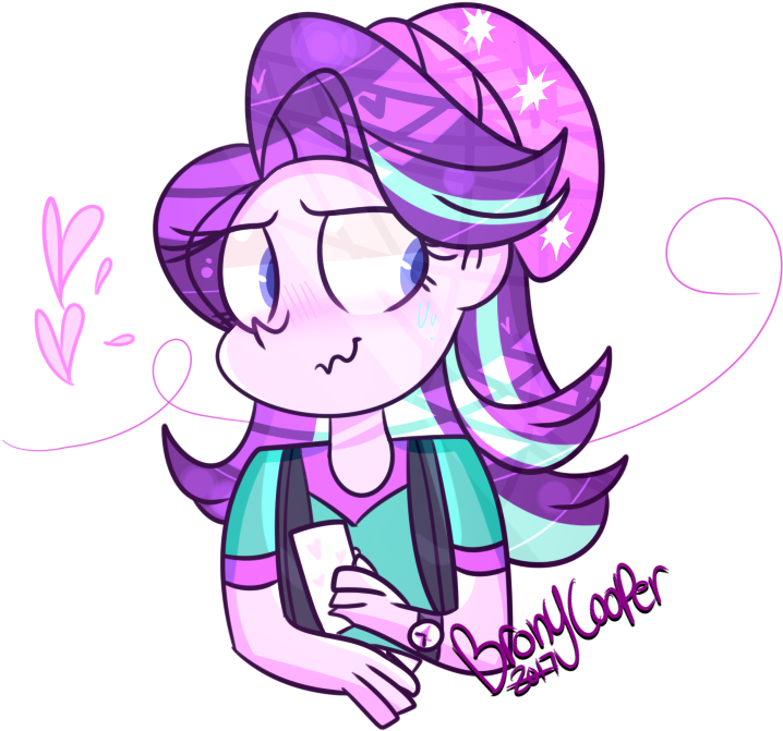 Bronycooper, Beanie, Blushing, Equestria Girls, Hat, - Cartoon (771x790)