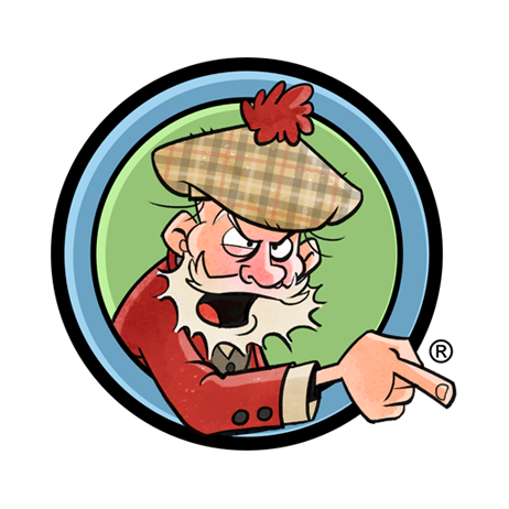 My Friend, Caddie And Trouble Maker Since The War Never - Cartoon (472x472)