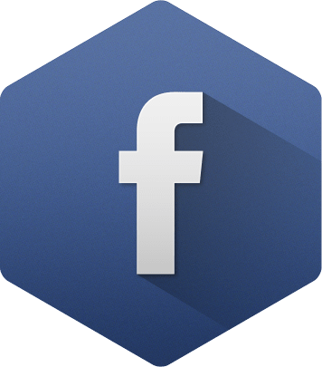 Via Facebook - Facebook Logo Circle Grey (356x405)