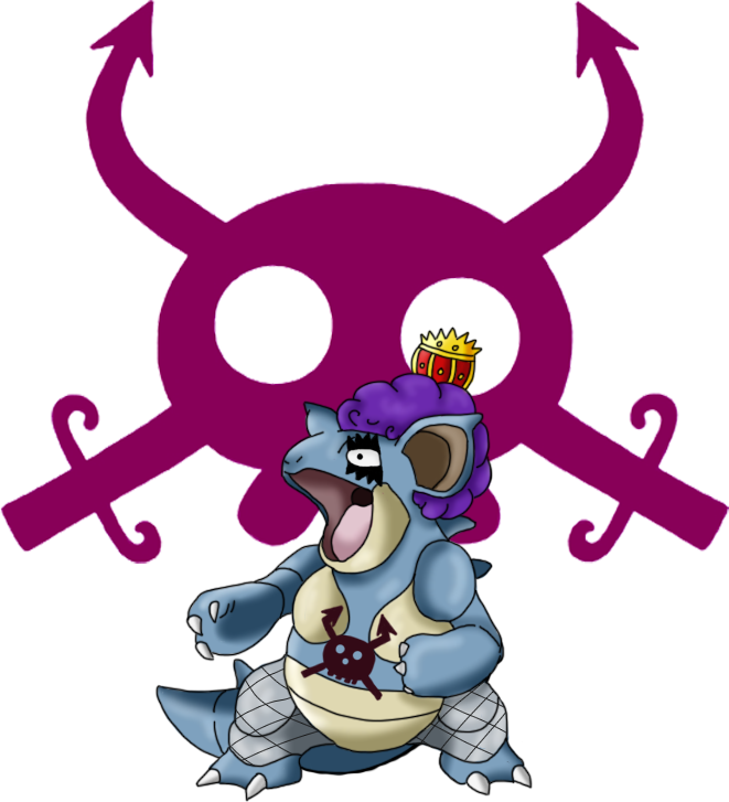 Emporio Ivankov By Chibichibibangbang - Jolly Roger One Piece (661x727)