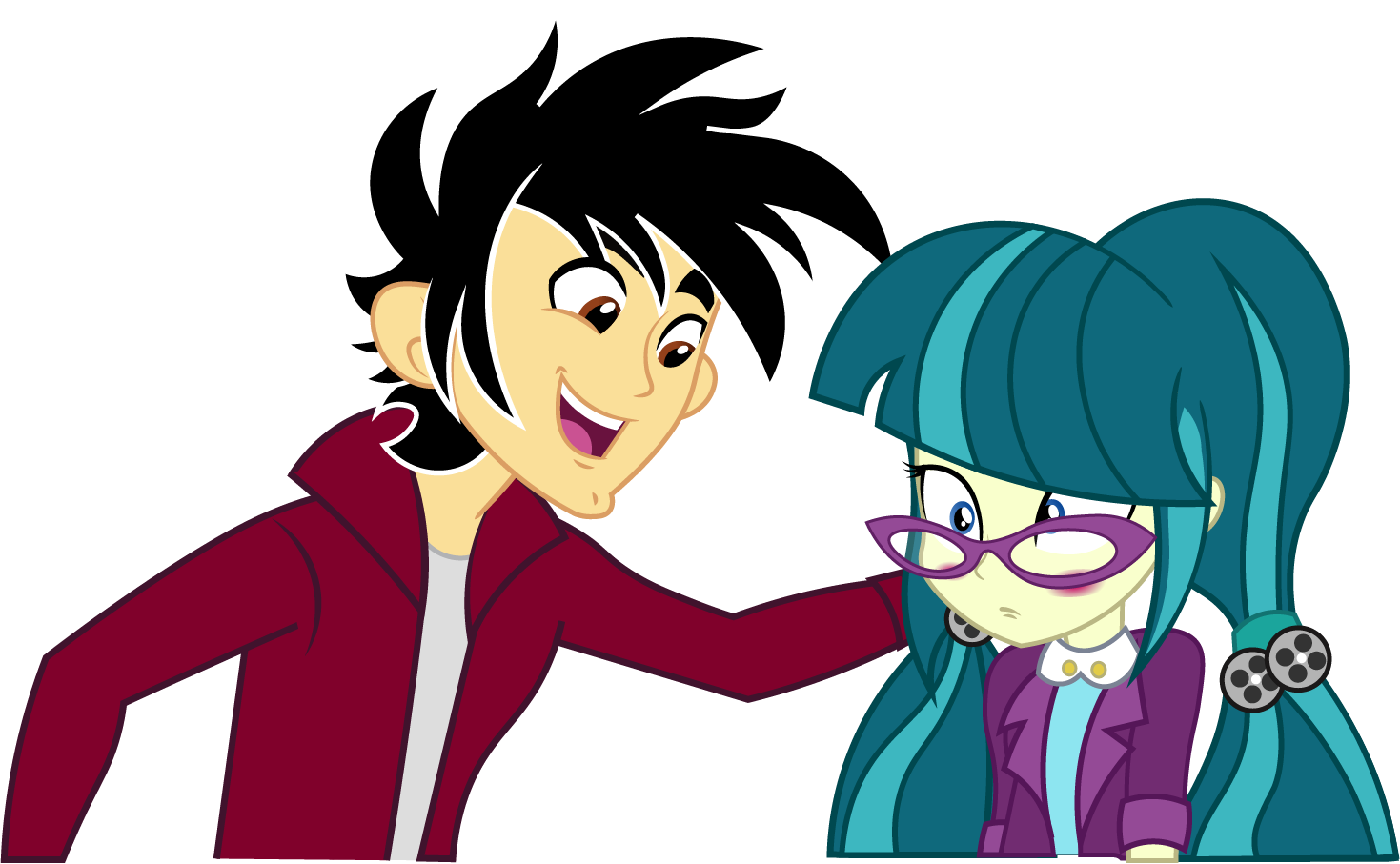 Princessfireshinee, Equestria Girls, Juniper Montage, - Commission (1469x907)