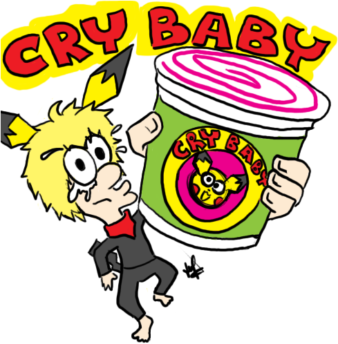 Cry Baby Ice-cream By Kawaylulii - Crybaby Ice Cream (500x510)