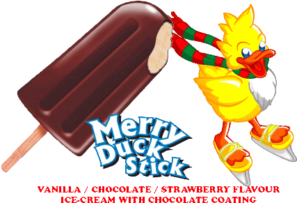 Merry Duck Stick Ice Cream - Aiskrim Merry Duck Stick (473x314)