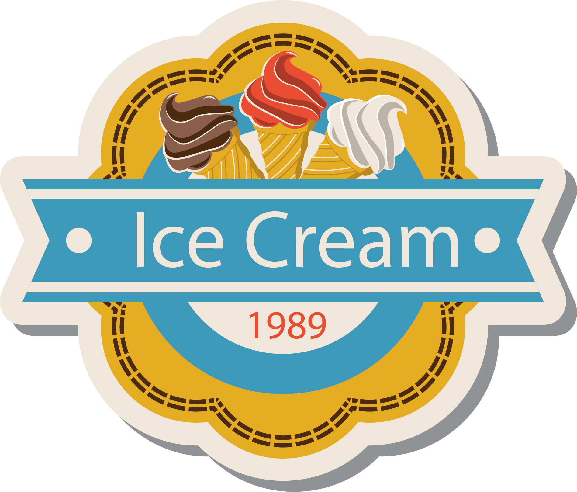 Ice Cream Poster - Poster (1898x1618)