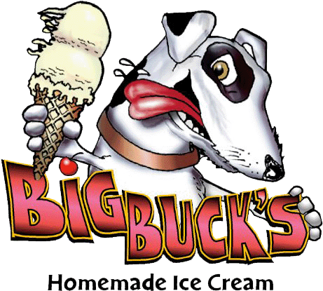 Big Bucks Ice Cream Outer Banks - Cartoon (482x501)
