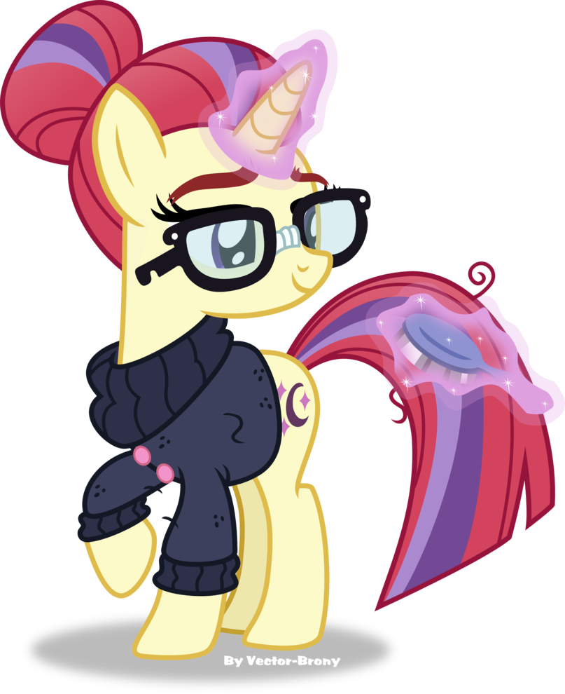 Moondancer New Mane By Vector-brony - My Little Pony Moon Dancer (807x990)