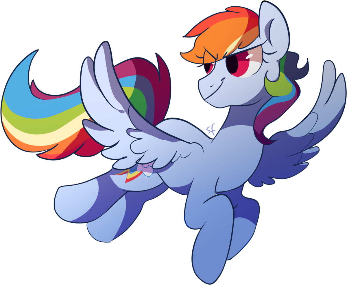 Sfcrazy, Eye Clipping Through Hair, Female, Flying, - Cartoon (1256x1024)