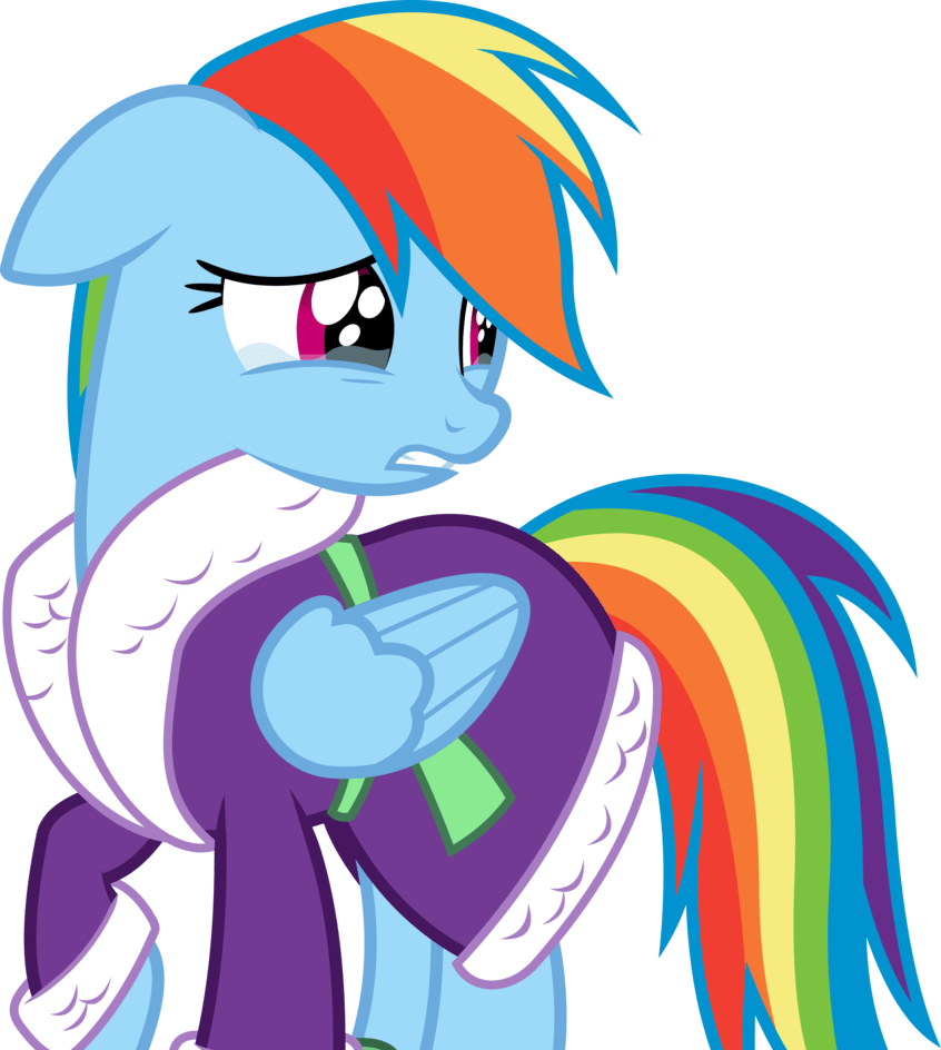 [mlp] Rainbow Dash With Twilight Mane By Anonimowybrony - My Little Pony Rainbow Dash Crying (846x944)