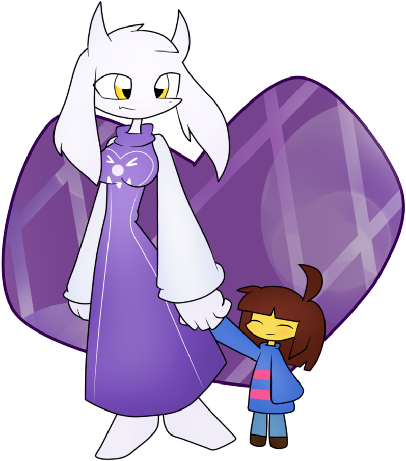 Undertale Toriel Drawing Goat - Deviantart Toriel And Frisk (818x977)
