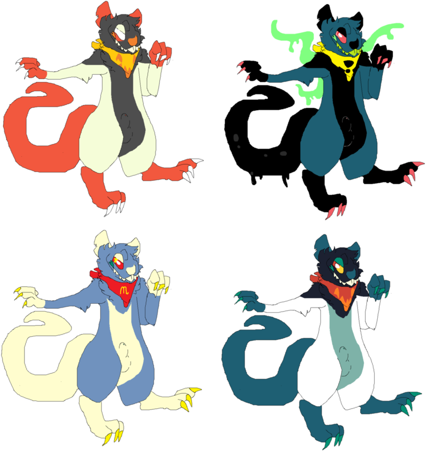 Spooky Rat's /ota/ By - Cartoon (865x923)