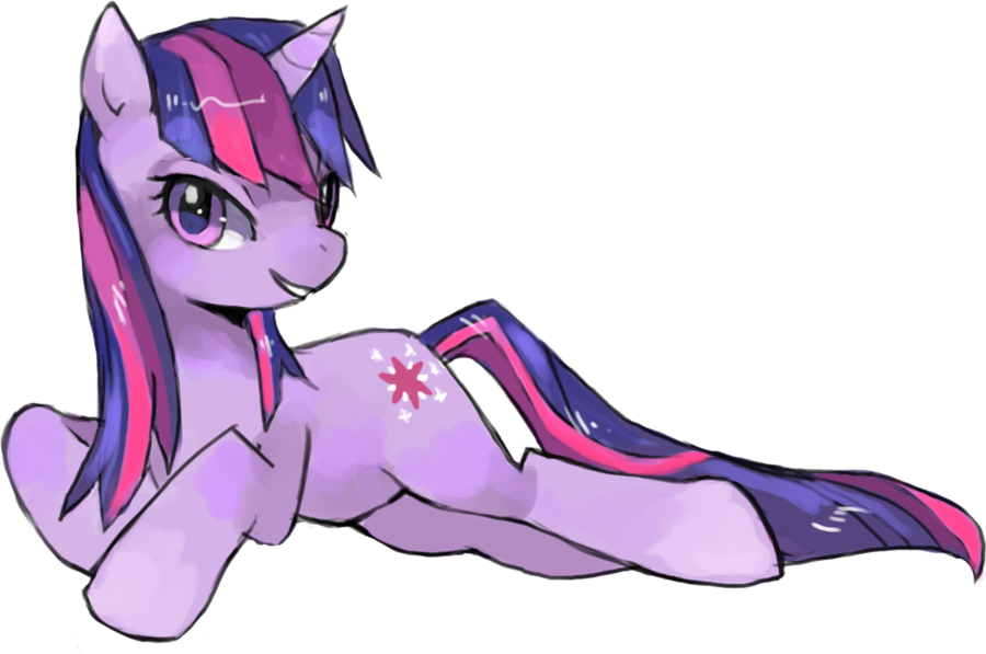 Wet Mane Twilight By Suikuzu - Portable Network Graphics (900x597)