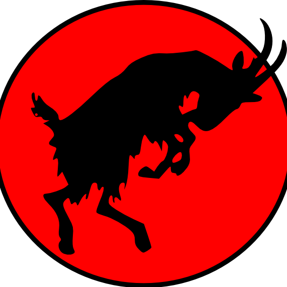 ヤギ隊・反ｉｓｉｓ - Coat Of Arms Goat (571x571)