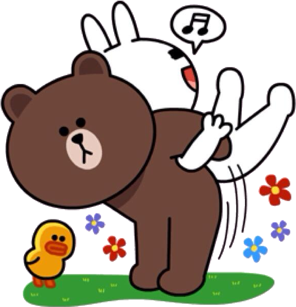 Our Journey Of Love ~ Looking Back - Brown And Cony Png (636x640)