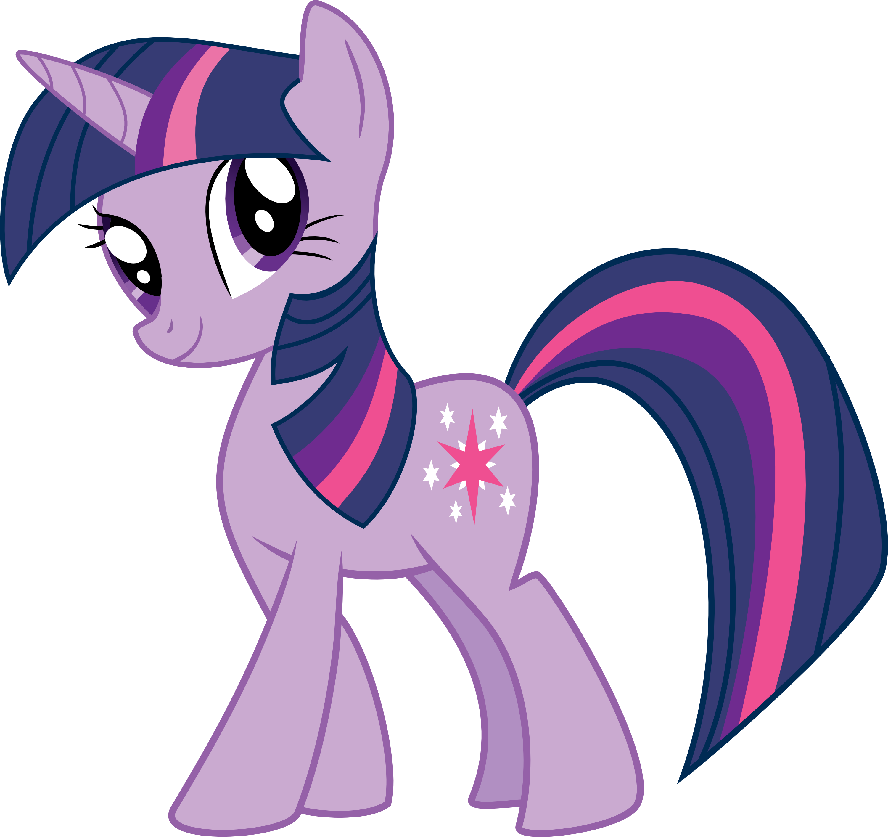 Twilight Sparkle By Blue-mane - Little Pony Friendship Is Magic (3000x2827)