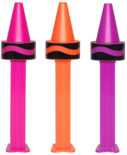 Pez Crayola Candy Dispenser - Crayola Pez (540x540)