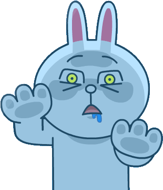 Brown & Cony's Big Love Stickers - Brown Cony Love Gif (480x460)