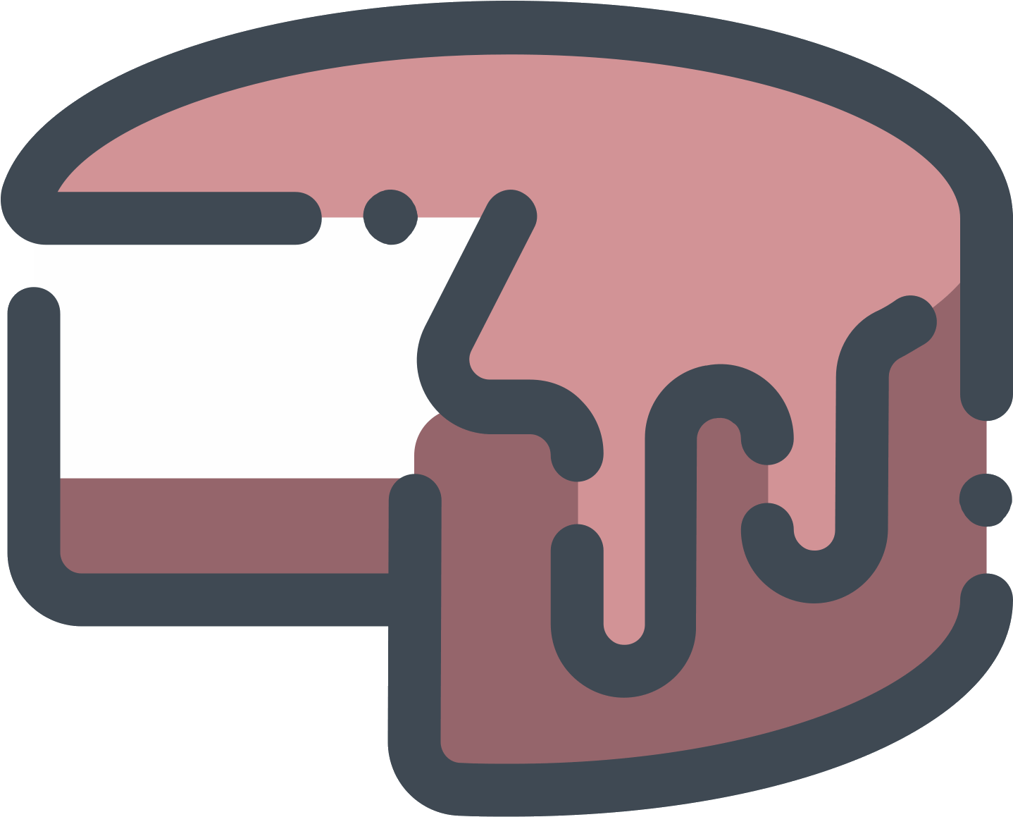 Double Chocolate Cake Icon - Icon (1600x1600)