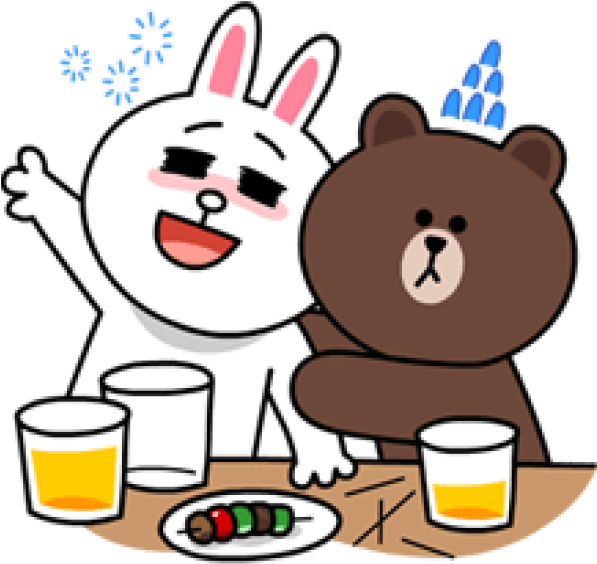 Ein Date Mit Cony Und Brown - Cony Brown Drink (700x620)