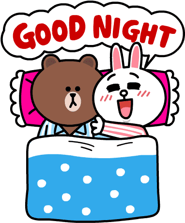 Brown & Cony Sweet Love - Cony And Brown Gif (618x618)