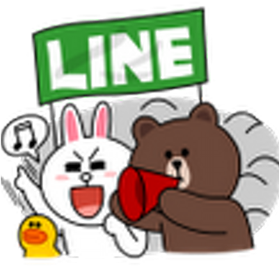Brown And Cony - Line Friends (400x400)