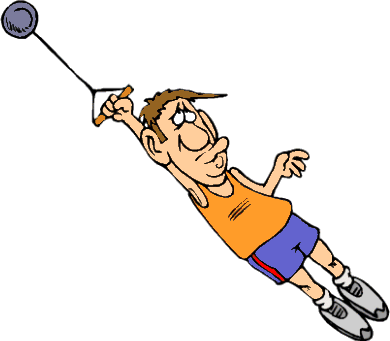 Hammer Throw Graphics And Animated Gifs - Hammer Throw (390x341)