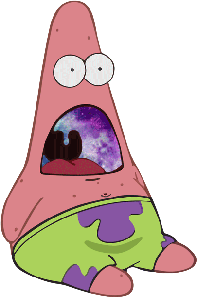 Discover & Share This Transparent Gif With Everyone - Patrick Surprised (500x647)