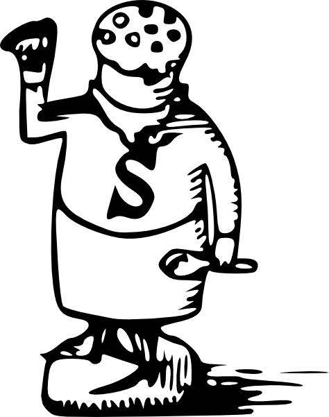 Tom Salt Seller Clip Art At Clker - Clip Art (474x601)