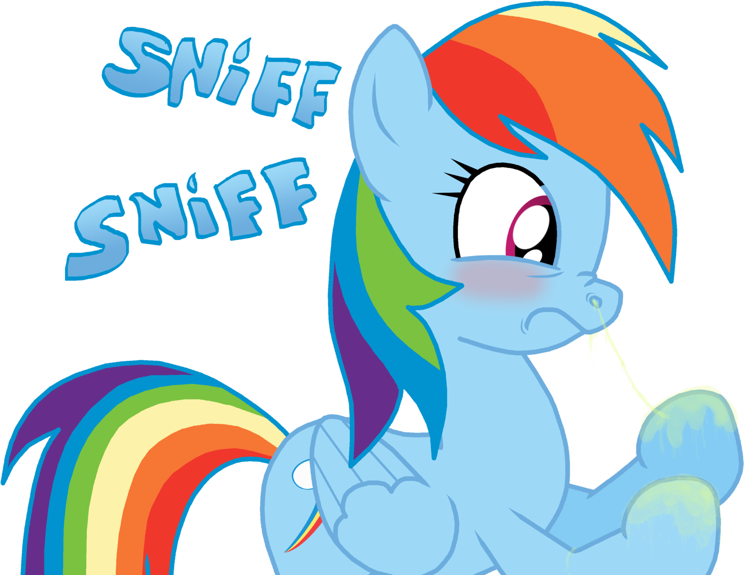 Rainbow Dash Sneeze By Mlp Scribbles On Deviantart - My Little Pony Sneeze (1600x1211)