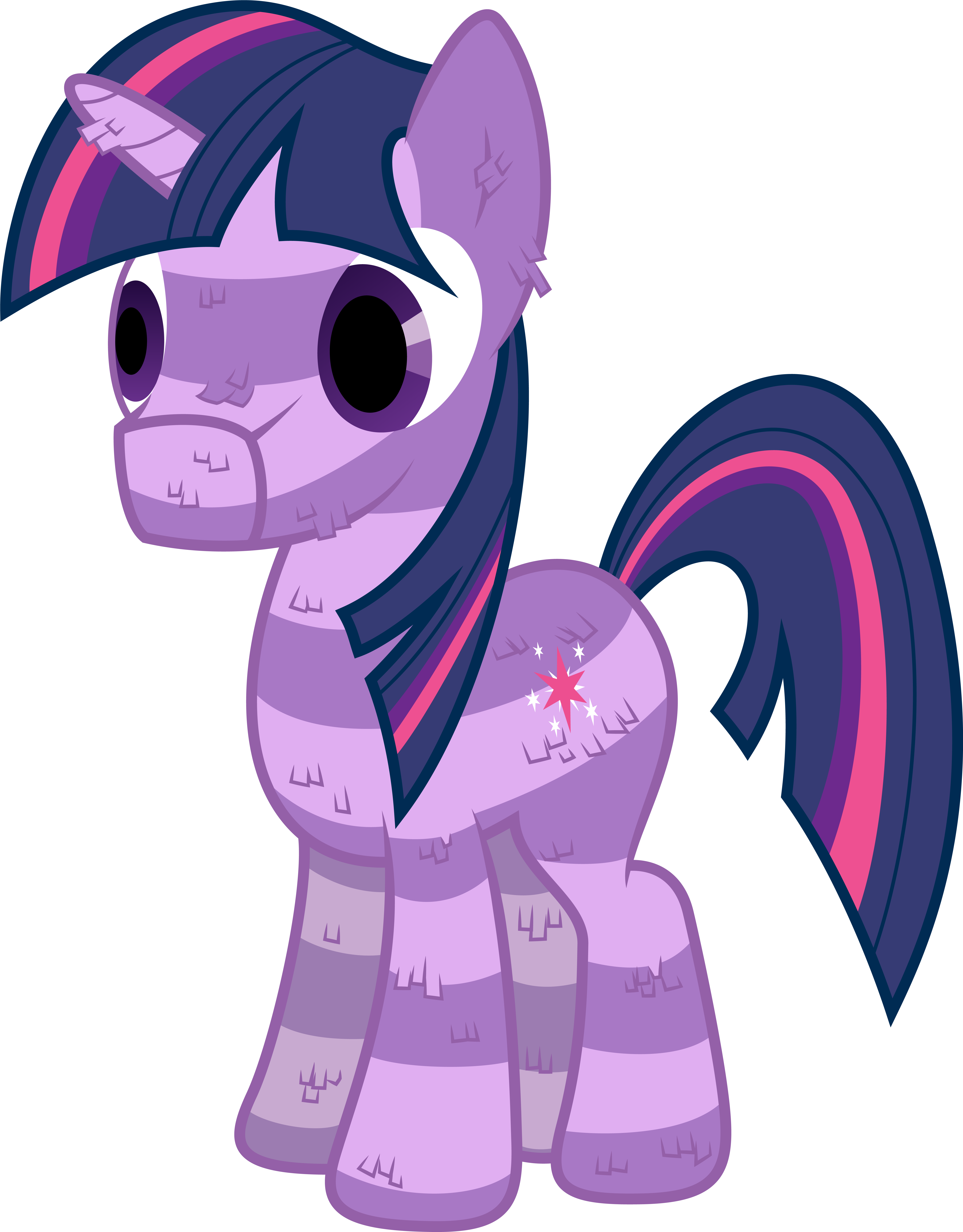 Twilight Sparkle Rarity Spike Princess Celestia Applejack - My Little Pony Twilight Sparkle Butt (6000x7681)