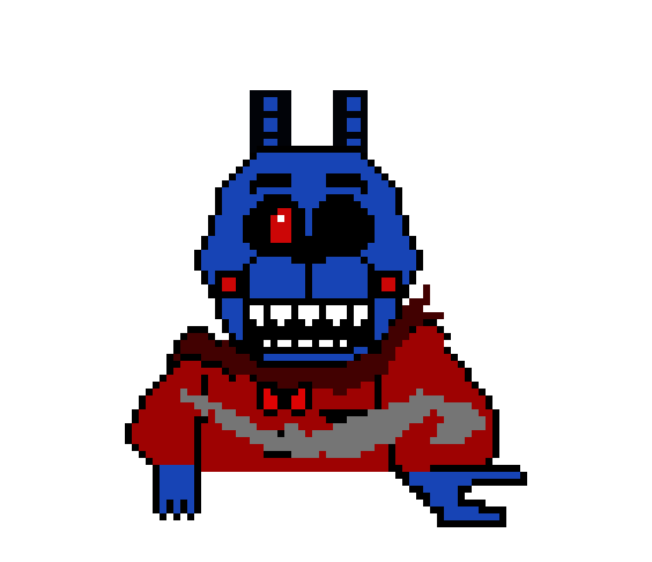 Minecraft Sister Location Bon Bon Sprite Fell - Minecraft (940x810)