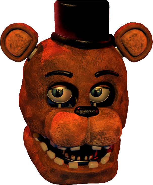 Withered Freddy Complete Headshot By Adeviousstampmaker - Five Nights At Freddys 2 Guide (1024x768)