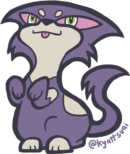 Here's A Purrloin I Drew For @nerdbotmk2's Twitterdex, - Internet (700x700)