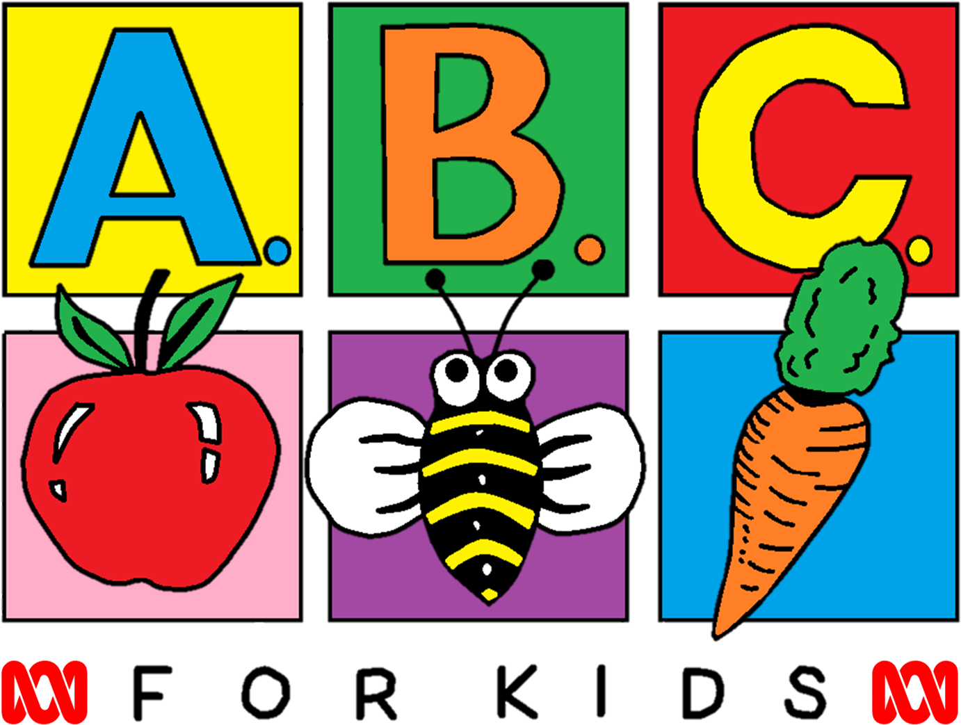 For Kids Was A Daily Time Slot On Abc, It Showed Different - Abc For Kids Logo Png (1394x1048)
