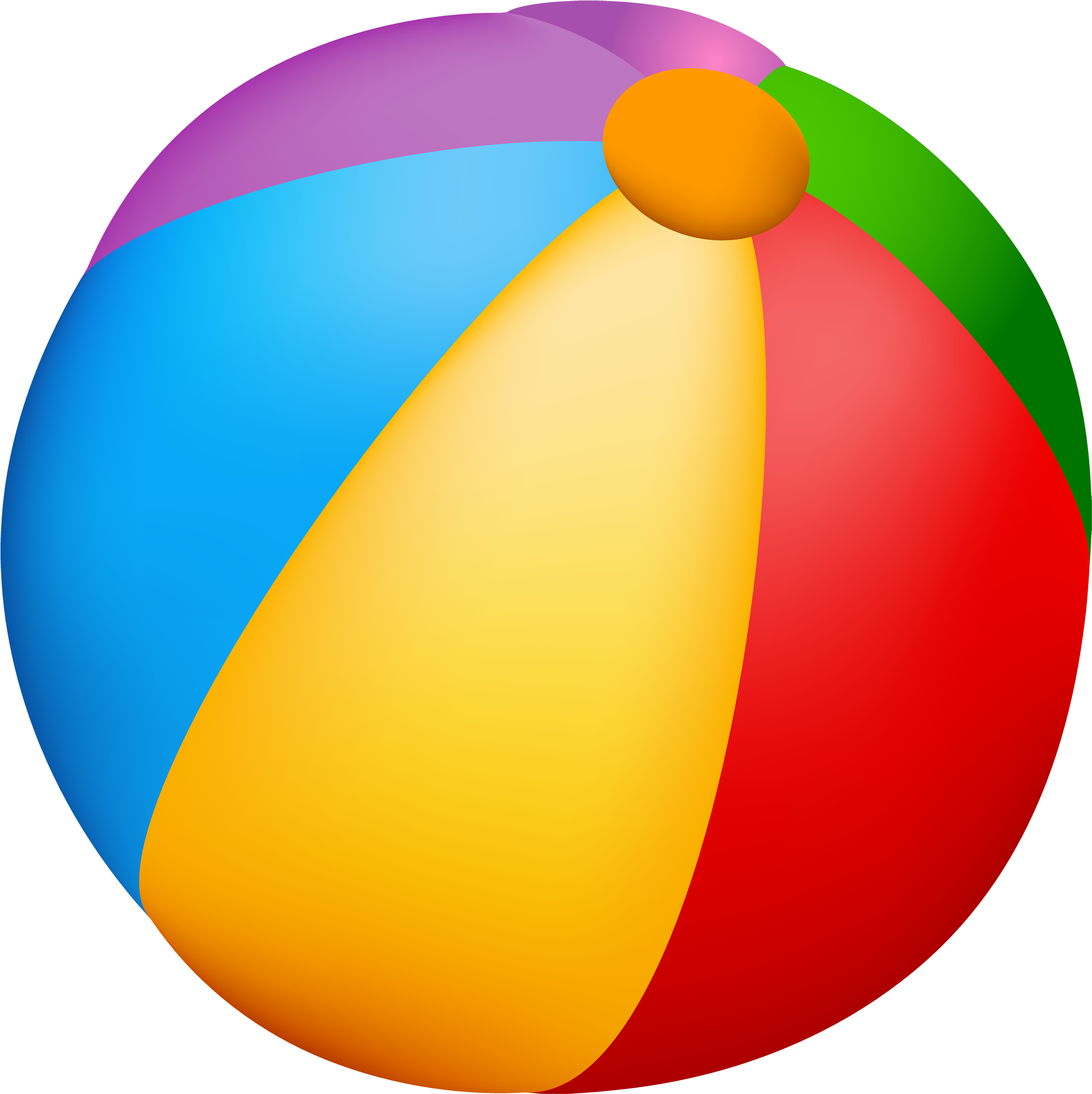 Картинки По Запросу Мячик - Beach Ball Vector Png (2794x2800)