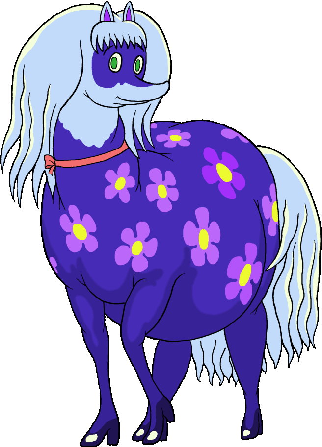 La Goona-s Horse By Soobel - Cartoon (718x1009)