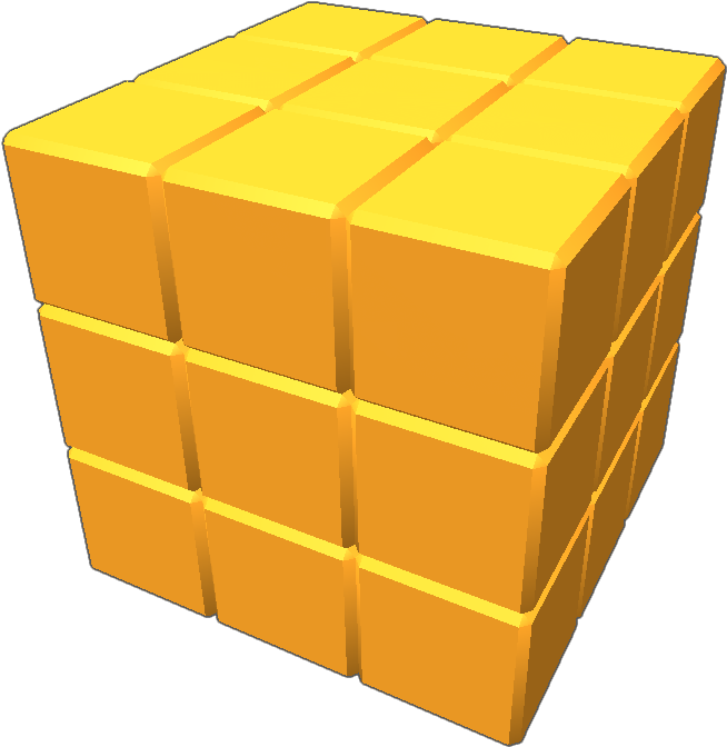 By Q-tip - Rubik's Cube (768x768)