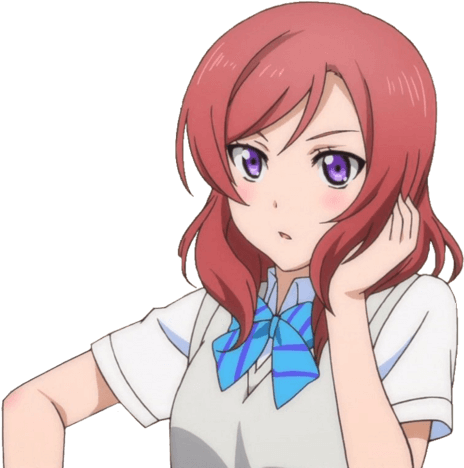 19 Of The Best Red Haired Anime Girls You Ll Ever See - Maki Nishikino Knuckles (500x482)