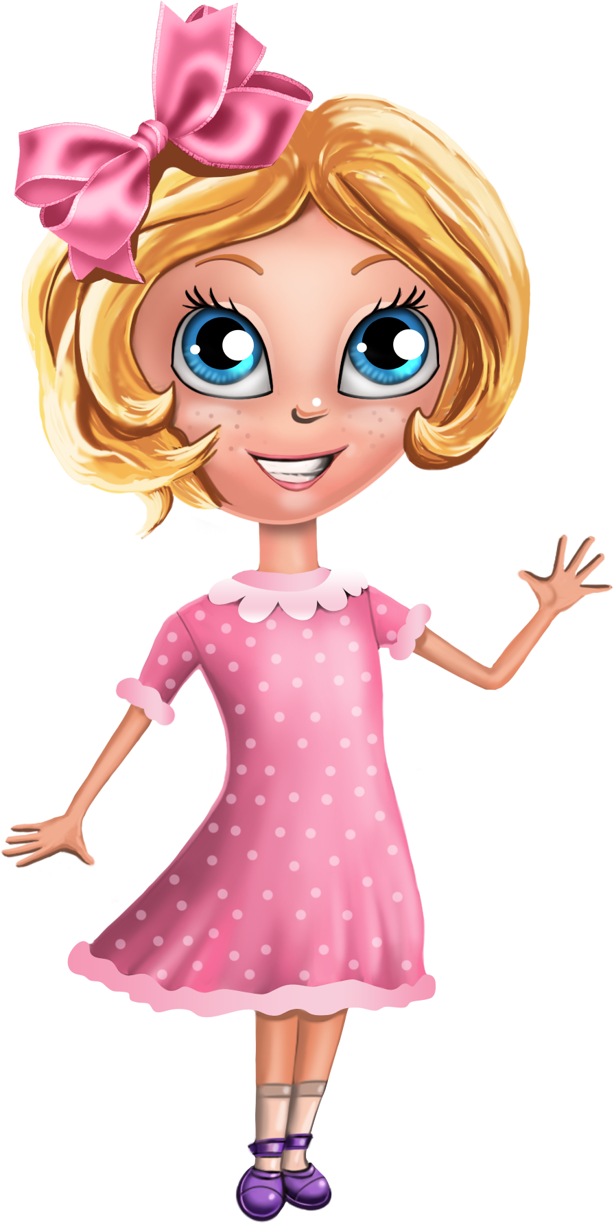 Cartoon Girl For Game Ice Cream Maker Art Illustration - Android (1536x2048)