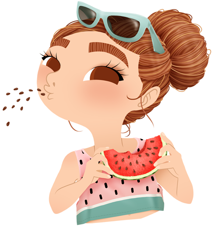 Anna Lubinski - Illustration - Cartoon Portrait - Character - Illustration (429x450)