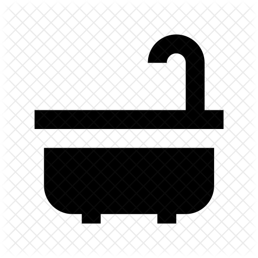 Bath Icon - Bathtub (512x512)