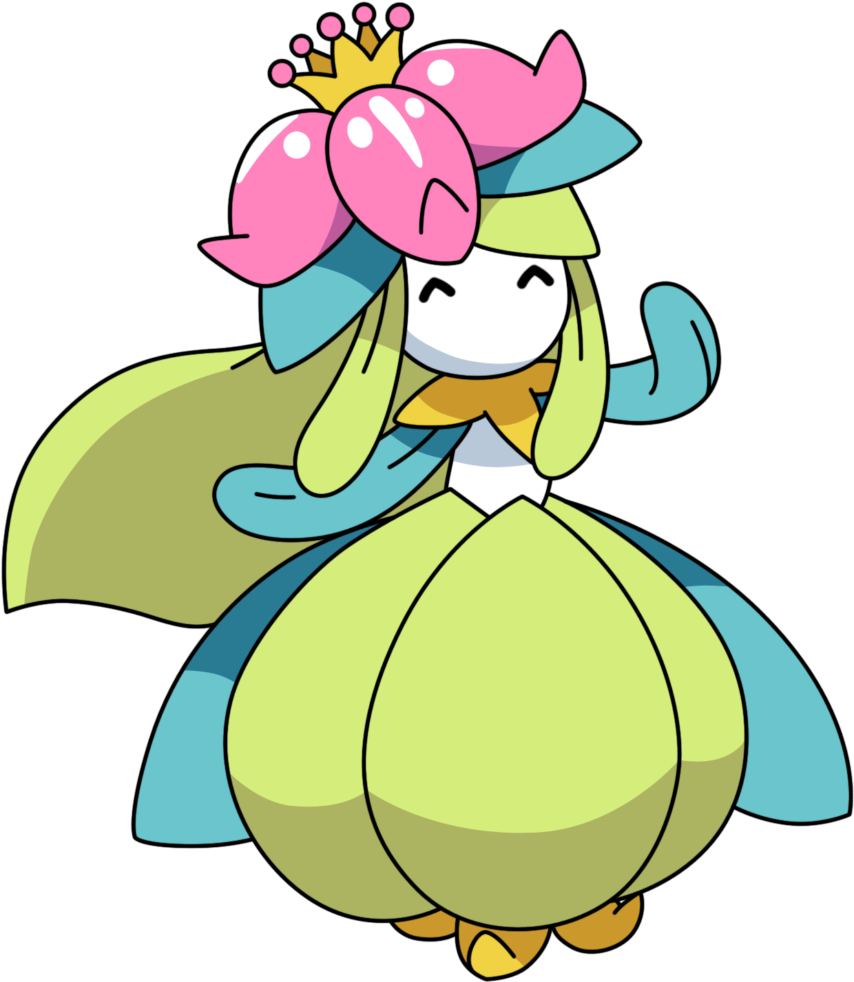 Download and share clipart about Lilligant Shiny By Kizarin-d - Shiny Lilli...