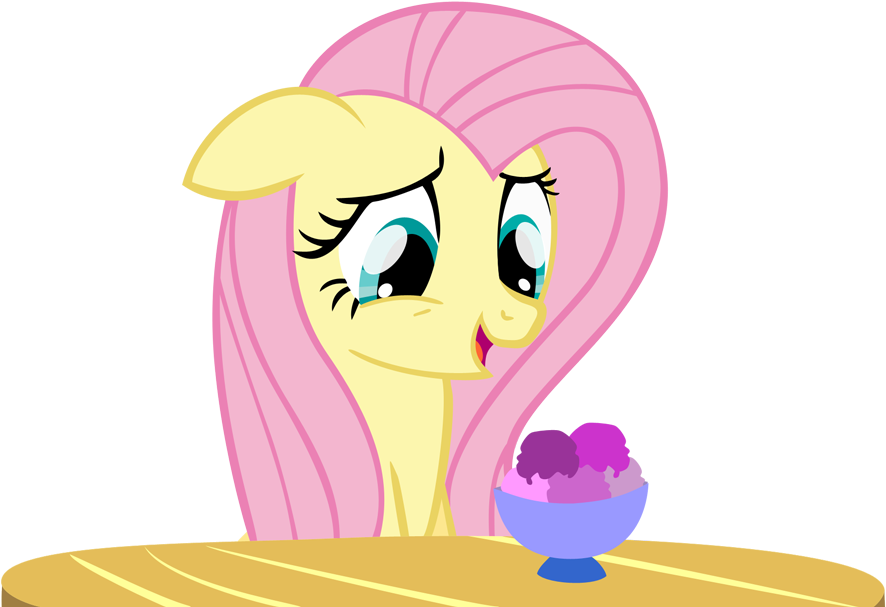 Fluttershy Loves Ice Cream By Snuggle-pounce - Pony Friendship Is Magic Fluttershy (1250x704)
