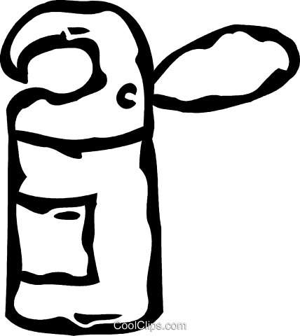 Hair Spray Royalty Free Vector Clip Art Illustration - Hair Spray Royalty Free Vector Clip Art Illustration (428x480)