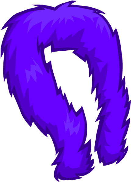 Feather Boa Club Penguin Clip Art - Clip Art Feather Boa (447x599)