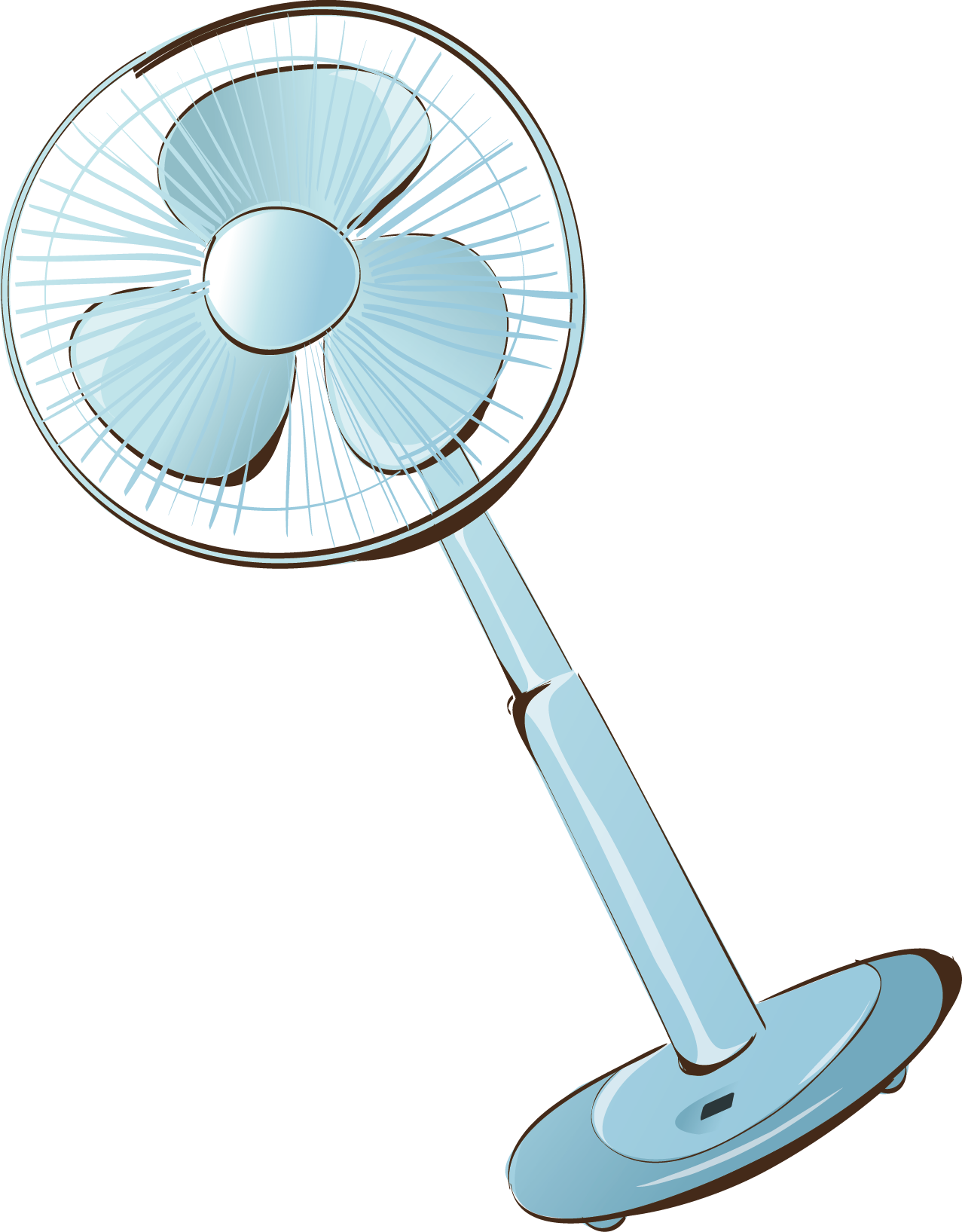 Fan Clip Art - Fan Clip Art (1277x1635)