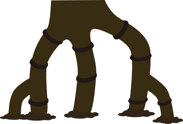 Firebog Legs Back Set Clip Art At Clker - Portable Network Graphics (1128x750)