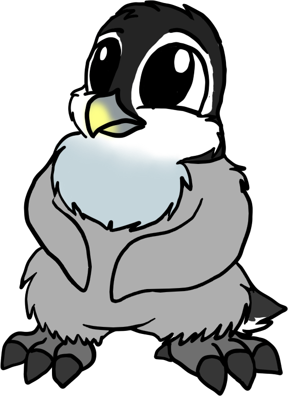 Kawaii Pingvin (571x785)