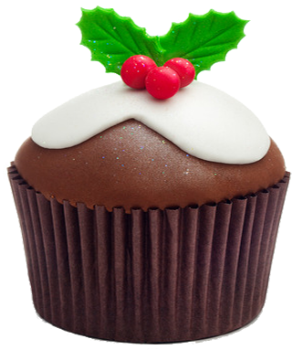 Gourmet Cupcakes - Christmas Cupcake (400x439)