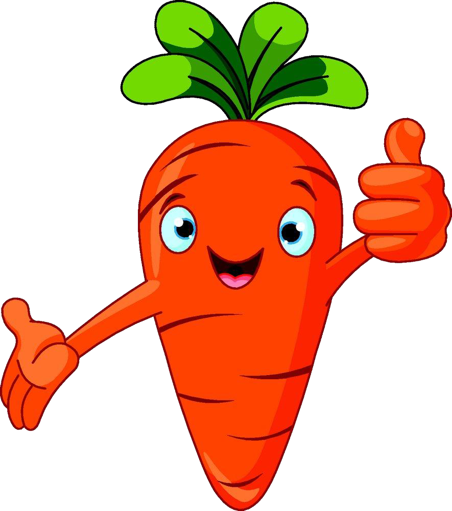 Vegetable Cartoon Carrot Clip Art - Cartoon Vegetables (885x1000)