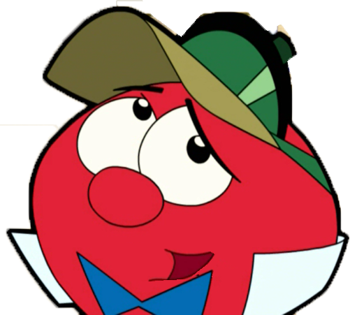 Bob Is The Tritagonist Of Larryboy - Bob The Tomato Larryboy (501x451)